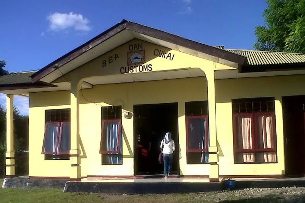 Kantor Bea dan Cukai Perbatasan RI dengan Timor Leste