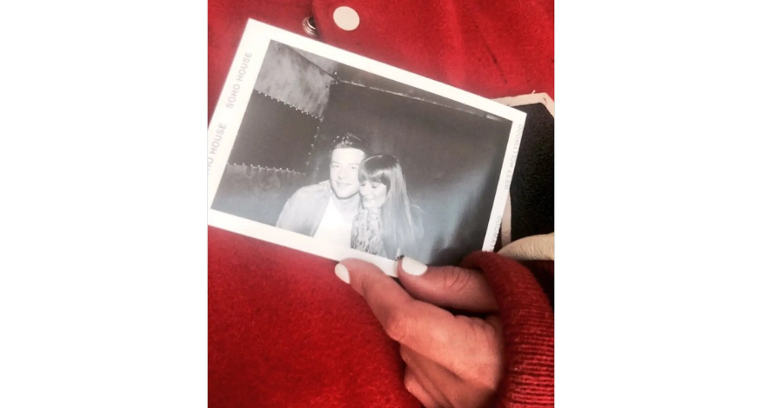 Lea Michele mengunggah foto mesranya dengan Cory Monteith (Instagram)