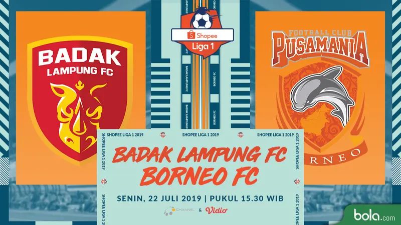 Badak Lampung FC vs Borneo FC