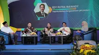 Kepala BP Batam, Edy Putra Irawady hadir sebagai pembicara dalam seminar Kepri Syahfest 2019 menyampaikan Batam sangat memiliki peluang besar dalam pengembangan produk halal berbasis syariah.