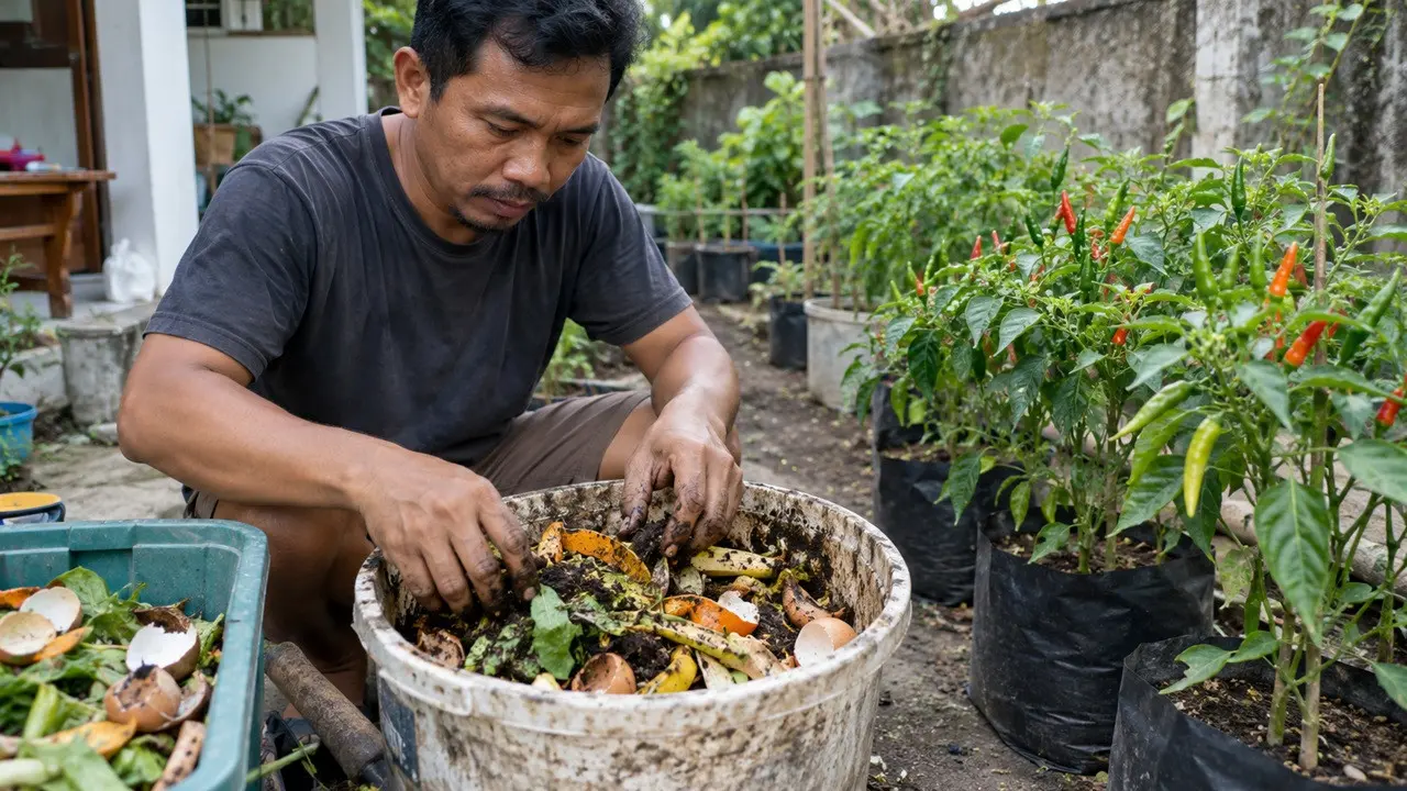 Cara merawat tanaman cabai