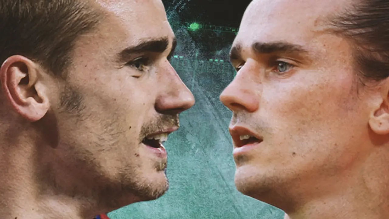 Ilustrasi - Antoine Griezmann Atletico Madrid dan Barcelona