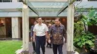 Menko Bidang Perekonomian Airlangga Hartarto dan  Ketua DEN, Luhut Binsar Pandjaitan. (Foto: ekon.go.id)