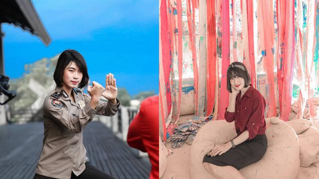 Potret Bripda Marselina Oktavianti