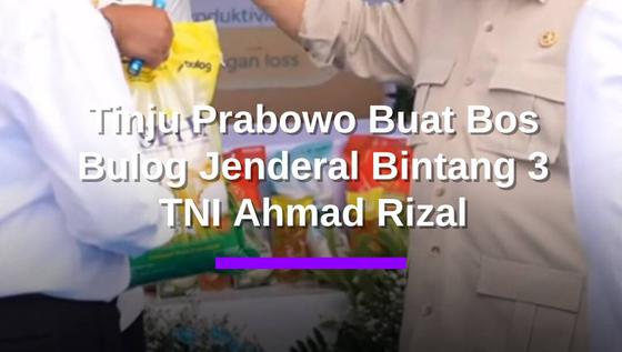 Tinju Prabowo Buat Bos Bulog Jenderal Bintang 3 TNI Ahmad Rizal saat Panen Raya Depan Mentan