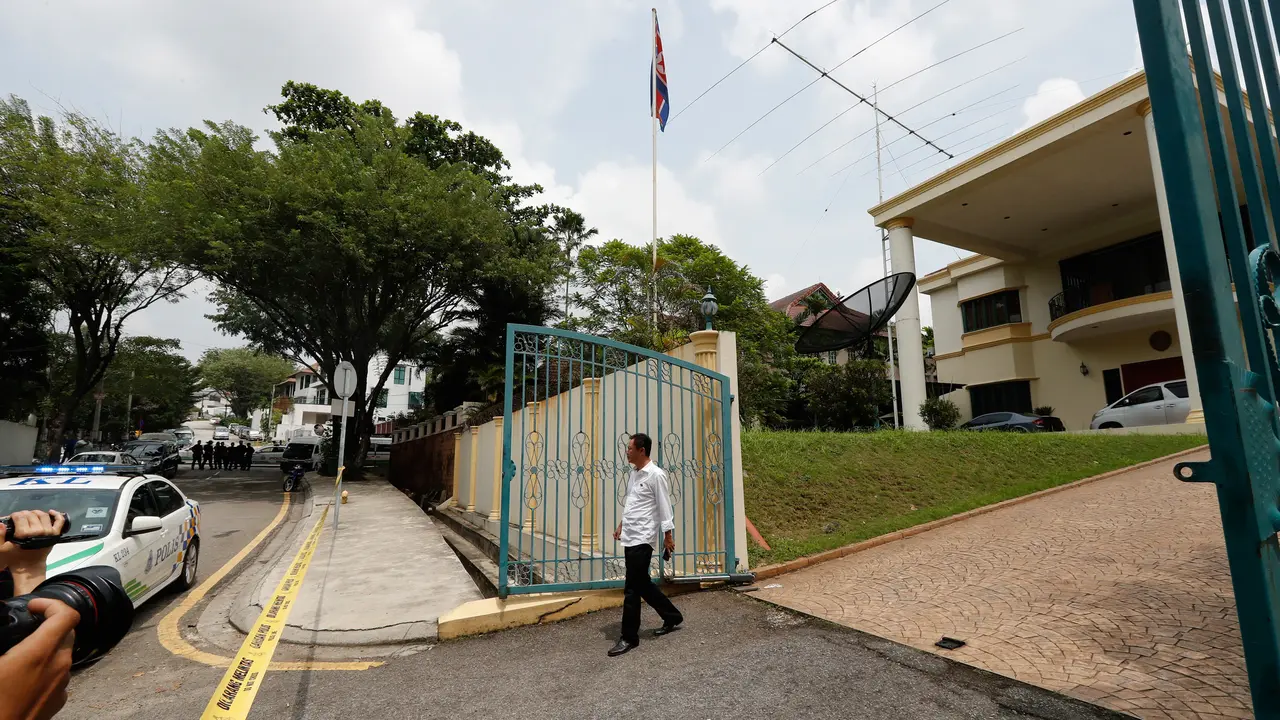 Staf Kedubes Korut Dilarang Tinggalkan Malaysia