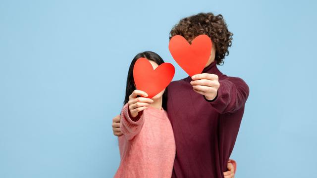 Ilustrasi pasangan cinta, cinta