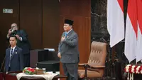Penyampaian pidato kenegaraan dijadwalkan berlangsung pada pukul 10.00 WIB. (BAY ISMOYO/AFP/POOL)