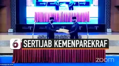 Kementerian Pariwisata dan Ekonomi Kreatif gelar acara serah terima jabatan pada Rabu, 23 Desember 2020. Sandiaga Uno kini resmi duduk di kursi menteri menggantikan Wishnutama.