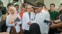 Menteri Koordinator Pembangunan Manusia dan Kebudayaan Muhadjir Effendy, di Malang, Jawa Timur, Jumat (8/11/2019).(Merdeka.com/ Hari Ariyanti)
