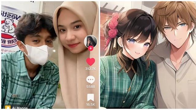 7 Editan Foto Netizen Jadi Anime Pakai Filter Ini Hasilnya Kocak Banget, Bikin Heran