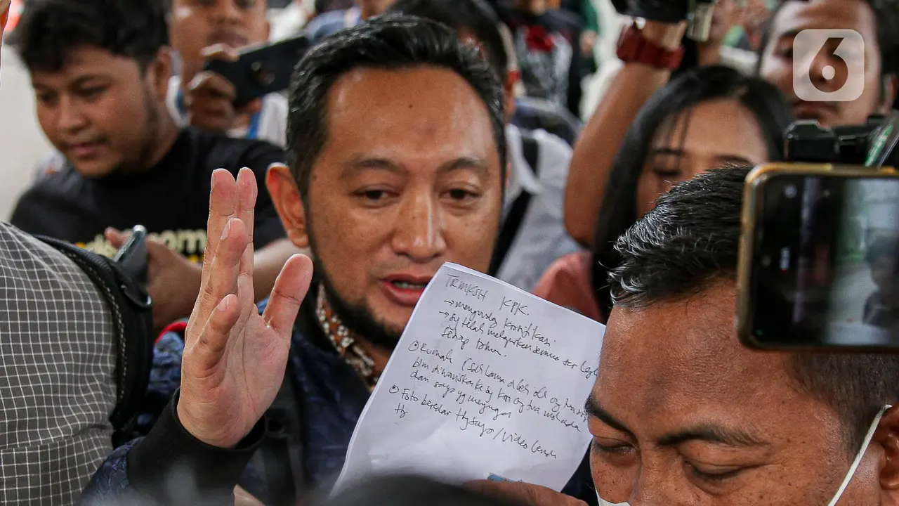 Adhi Pramono Usai di Periksa KPK