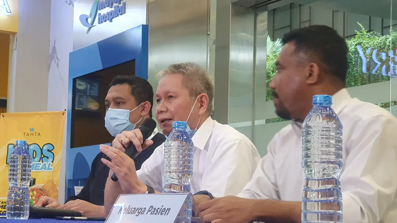 Tim Dokter Rumah Sakit Mayapada Kuningan Jakarta, mengungkap kondisi terkini David Ozora, (Bachtiarudin Alam/Merdeka.com)