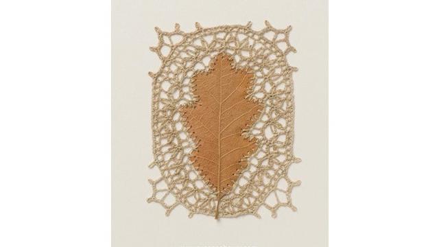 Wanita Ini Bisa Ubah Daun Kering Menjadi Karya Seni, 5 Hasilnya Bikin Takjub