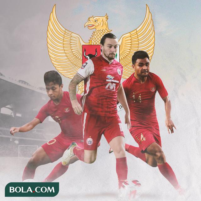 Timnas Indonesia - Osvaldo Haay, Marc Klok, Asnawi Mangkualam
