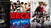 Apa saja enam judul manga yang pernah dianggap terbaik setelah diadaptasi menjadi sebuah film karya sineas Jepang?