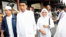 Jokowi pergi umrah bersama sang istri dan beberapa orang yang menjadi tim suksesnya (Liputan6.com/Faizal Fanani)