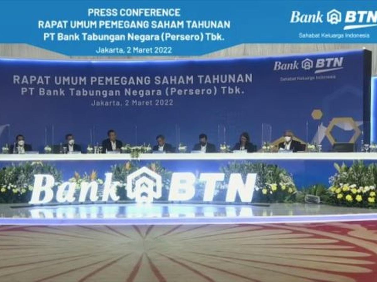 BTN Tebar Dividen Rp 22,43 per Saham, Catat Jadwal ...