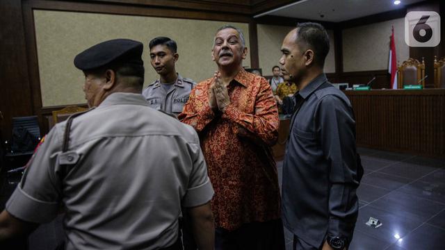 Tangis Sofyan Basir Usai Divonis Bebas