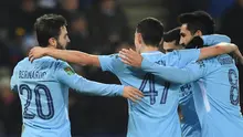 Leicester City Vs Manchester City. (AFP/Paul Ellis)