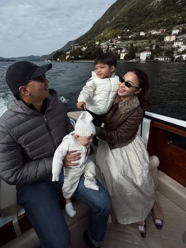 Nikita Willy Rayakan Ulang Tahun Putranya Issa ke-3 di Italia. [@nikitawillyofficial94]