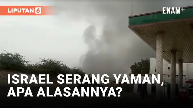 Militer Israel melakukan serangan udara besar-besaran ke beberapa target Houthi di Yaman pada Minggu. Apa pemicunya?