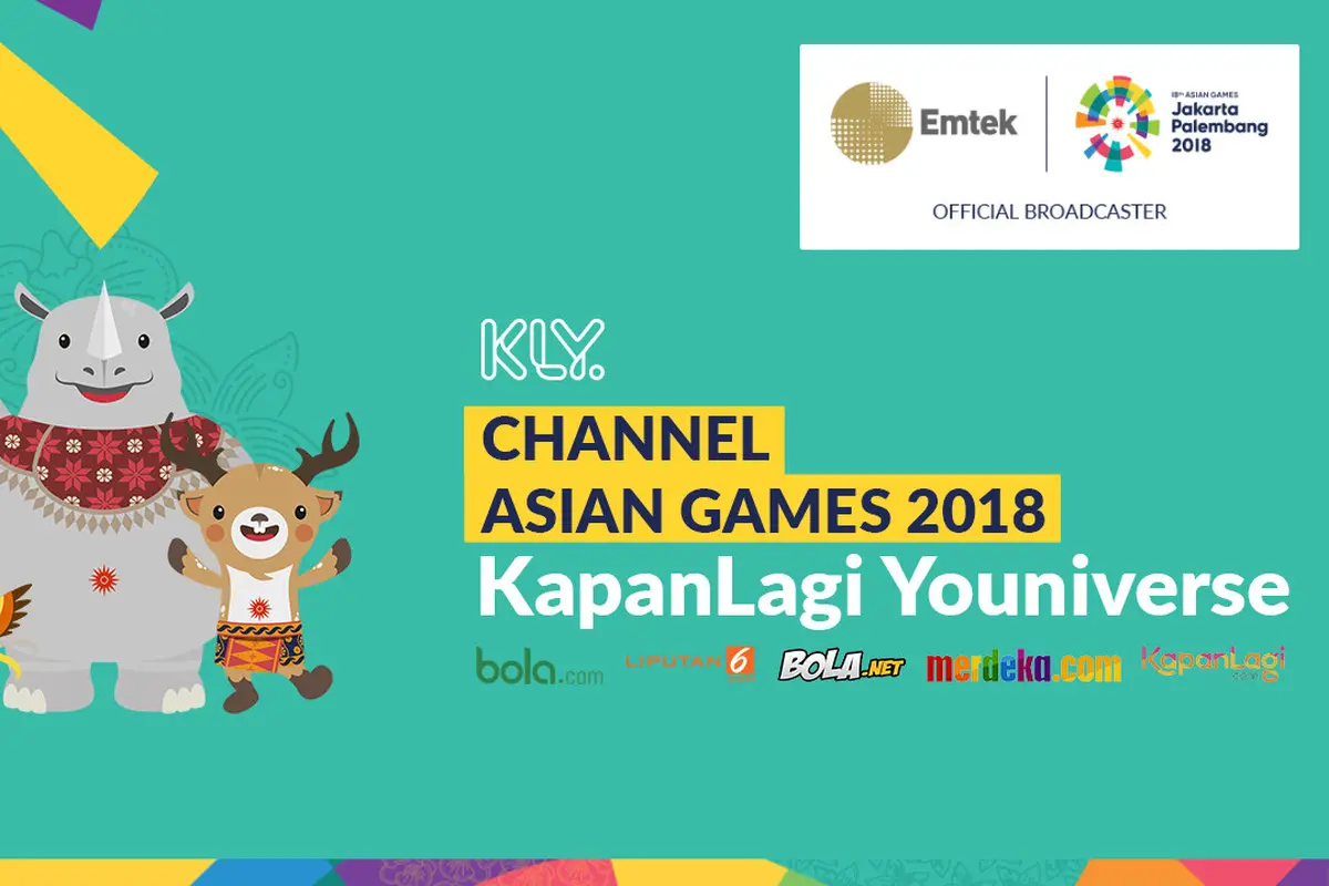 KLY Channel Asian Games 2018