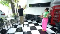 7 Potret Dapur Bersih Boiyen di Teras Depan Rumah, Nyaman untuk Menyambut Tamu