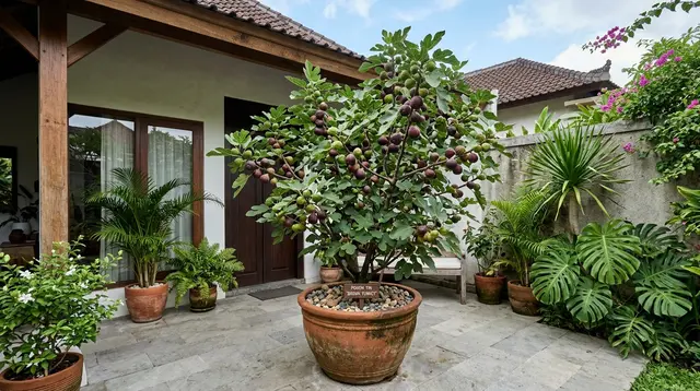 12 Cara Membuat Pohon Tin Pendek tapi Cepat Berbuah, Cocok Ditanam dalam Pot