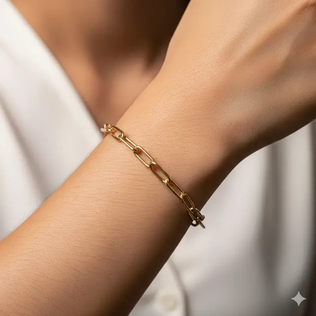 Model Gelang Emas 23 Karat 15 Gram dengan Motif Klasik