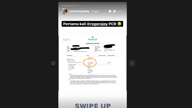 Roger Danuarta Positif Covid-19