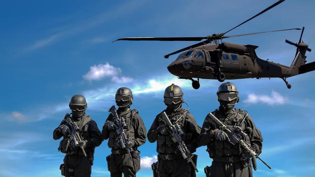 Ilustrasi tentara, bela negara