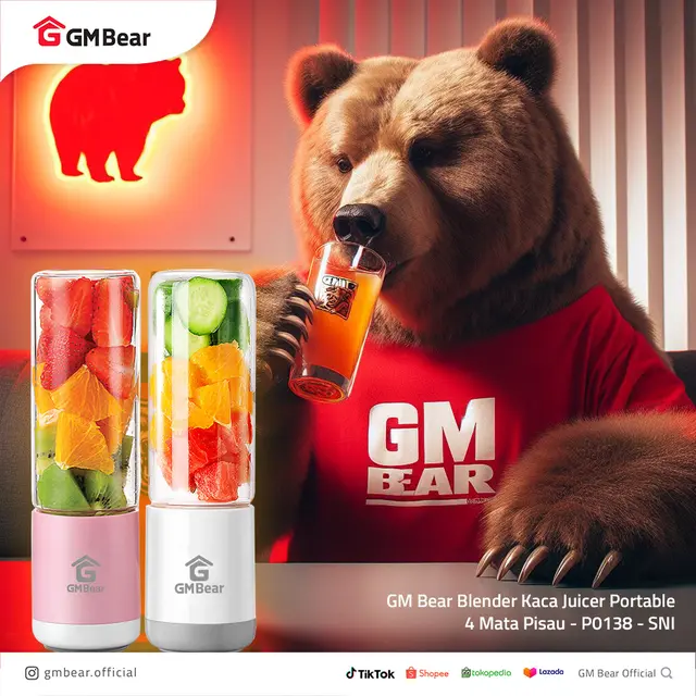 GM Bear Blender Portable