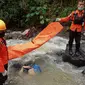 Jasad wanita muda bertato ditemukan di bawah jembatan Sungai Kemadu, Desa Ngadisono, Kecamatan Kaliwiro, Wonosobo. (Foto: Liputan6.com/Dok. Kominfo Wonosobo)