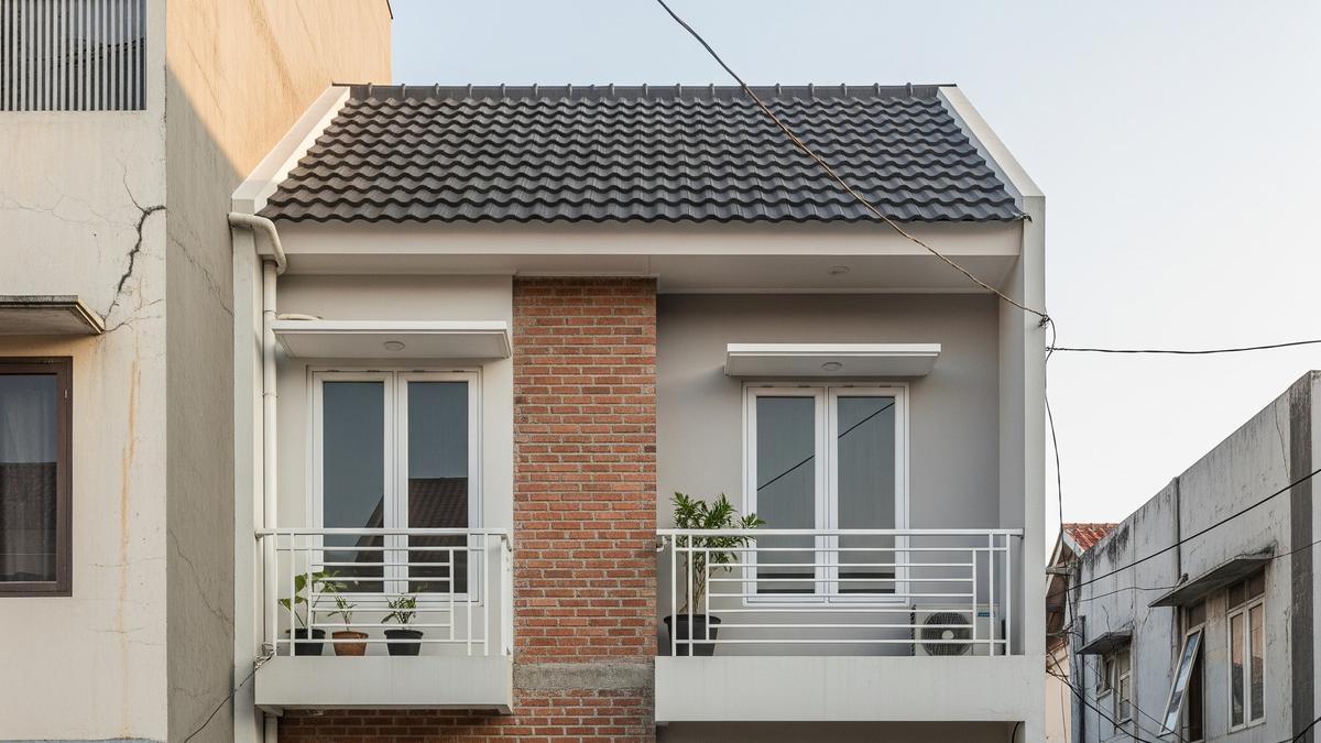 9 Model Rumah 2 Lantai Budget 150 Juta di Lahan Sempit Kota, Desain Minimalis Modern Ala 2025