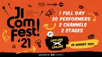 Sempat terhalang pandemi, JICOMFEST 2021 bakal digelar secara online maupun offline.