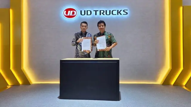 Tekan Risiko Kecelakaan, Astra UD Trucks Rawat Armada BBM Patra Logistik (Arief A/Liputan6.com)