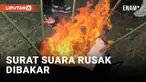 Ratusan Surat Suara Pilgub dan Pilwali di Blitar Dimusnahkan