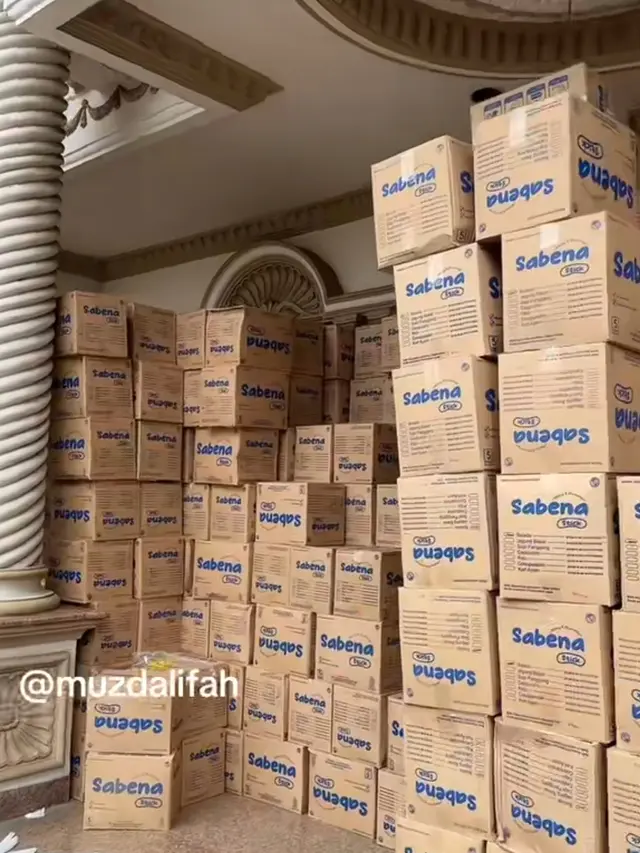 Rumah Muzdalifah Jadi Gudang Makanan