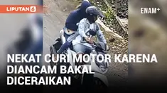 Diancam Bakal Diceraikan, Seorang Pengamen Nekat Curi Motor