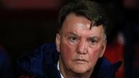 Manajer Manchester United asal Belanda, Louis van Gaal. (AFP/Adrian Dennis)