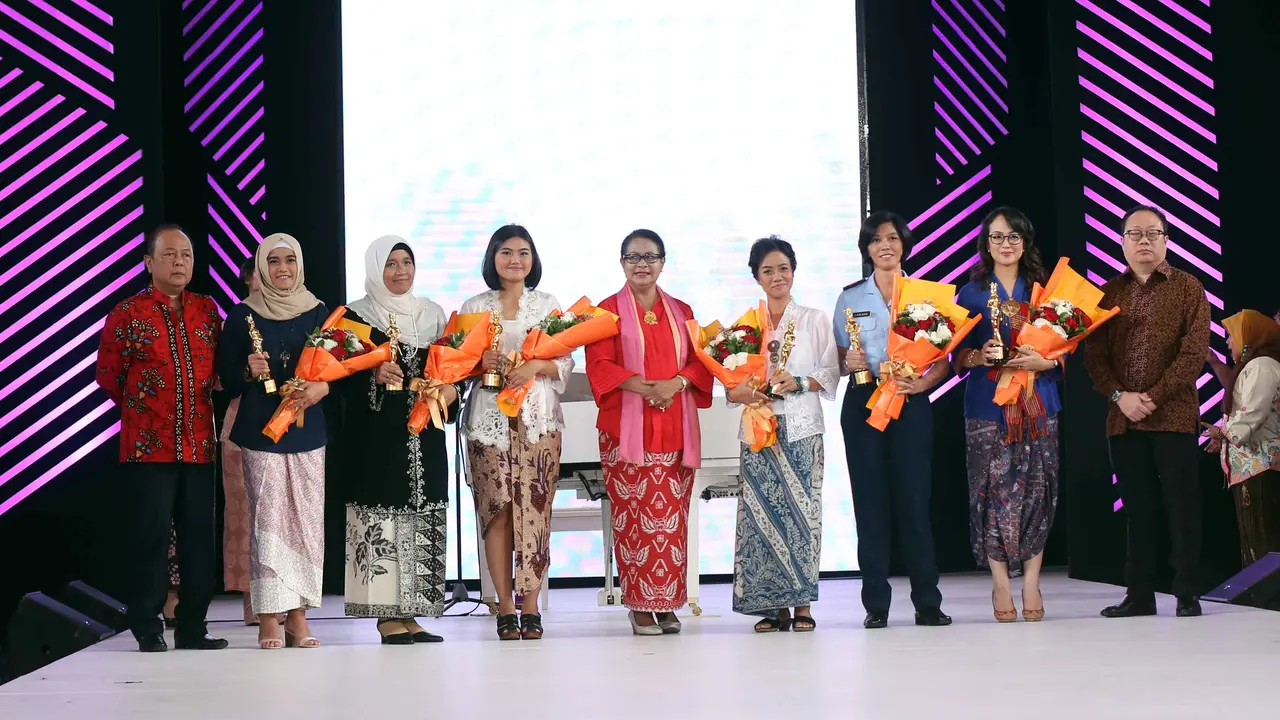 Meriah, Liputan6.com Gelar Anugrah Perempuan Hebat Indonesia 2017