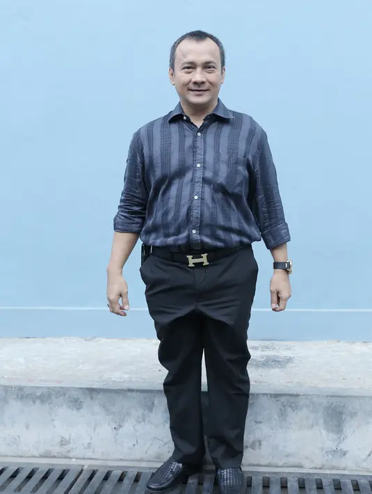 Dalam film itu, aktor senior berusia 46 tahun itu main bersama dengan Jaja Miharja, Mandra, dan juga Kadir. Selain itu juga pemeran yang merupakan jebolan Stand up Comedy, Arafah Rianty dan komika lain. (Galih W. Satria/Bintang.com)