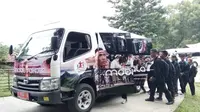 Bus Kidang Kancana itu bakal disopiri anggota TNI. (Liputan6.com/Abramena)