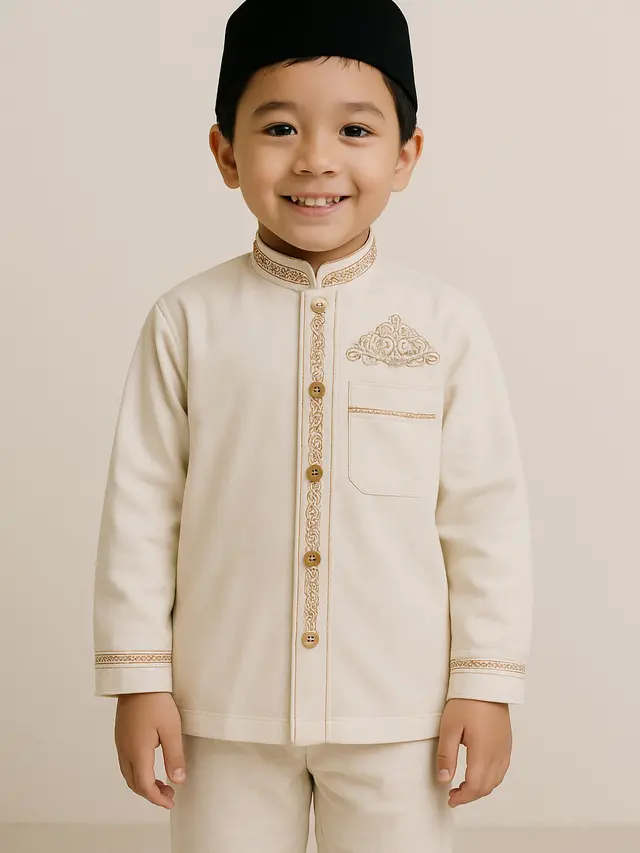 Baju Koko untuk Anak (foto by ChatGPT)