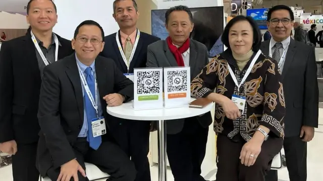 Direktur APP Sinar Mas Suhendra Wiriadinata di sela-sela pameran Hannover Messe 2023.