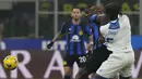 Kemenangan atas Frosinone membuat Inter kembali mengambil puncak klasemen Liga Italia 2023-2024 dari Juventus. (AP Photo/Luca Bruno)