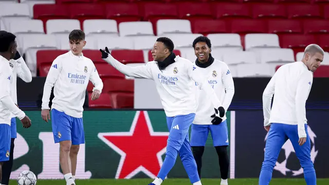 Bertandang ke Markas Benfica, Real Madrid Jaga Peluang Lolos Langsung ke 16 Besar Liga Champions