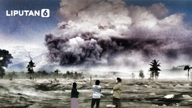 Banner Infografis Tanggap Darurat Bencana Gunung Semeru Meletus dan Riwayat Letusan. (Liputan6.com/Abdillah)