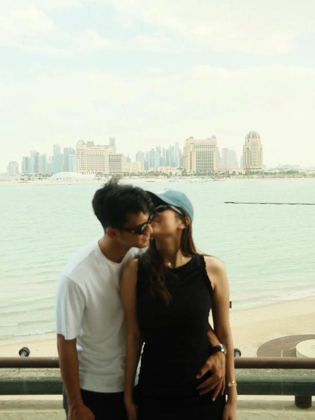 Azizah Salsha Diduga Tengah Hamil Anak Pertama Lewat Unggahan Pratama Arhan. (instagram/arhanazizah.official)